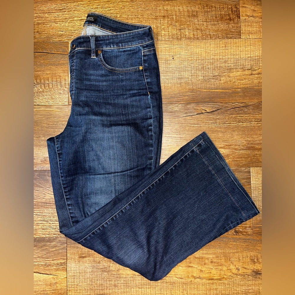 Talbots Flawless Flare Curvy Jean 12